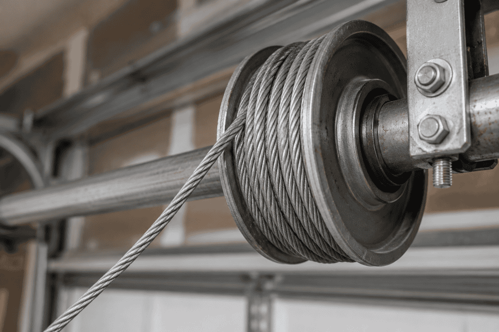 Garage door cable and drum assembly — professional repair service in Franklin TN
